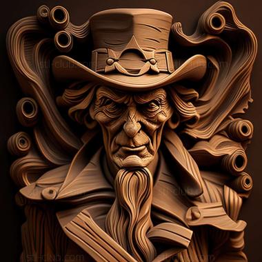 3D model uncle sam (STL)